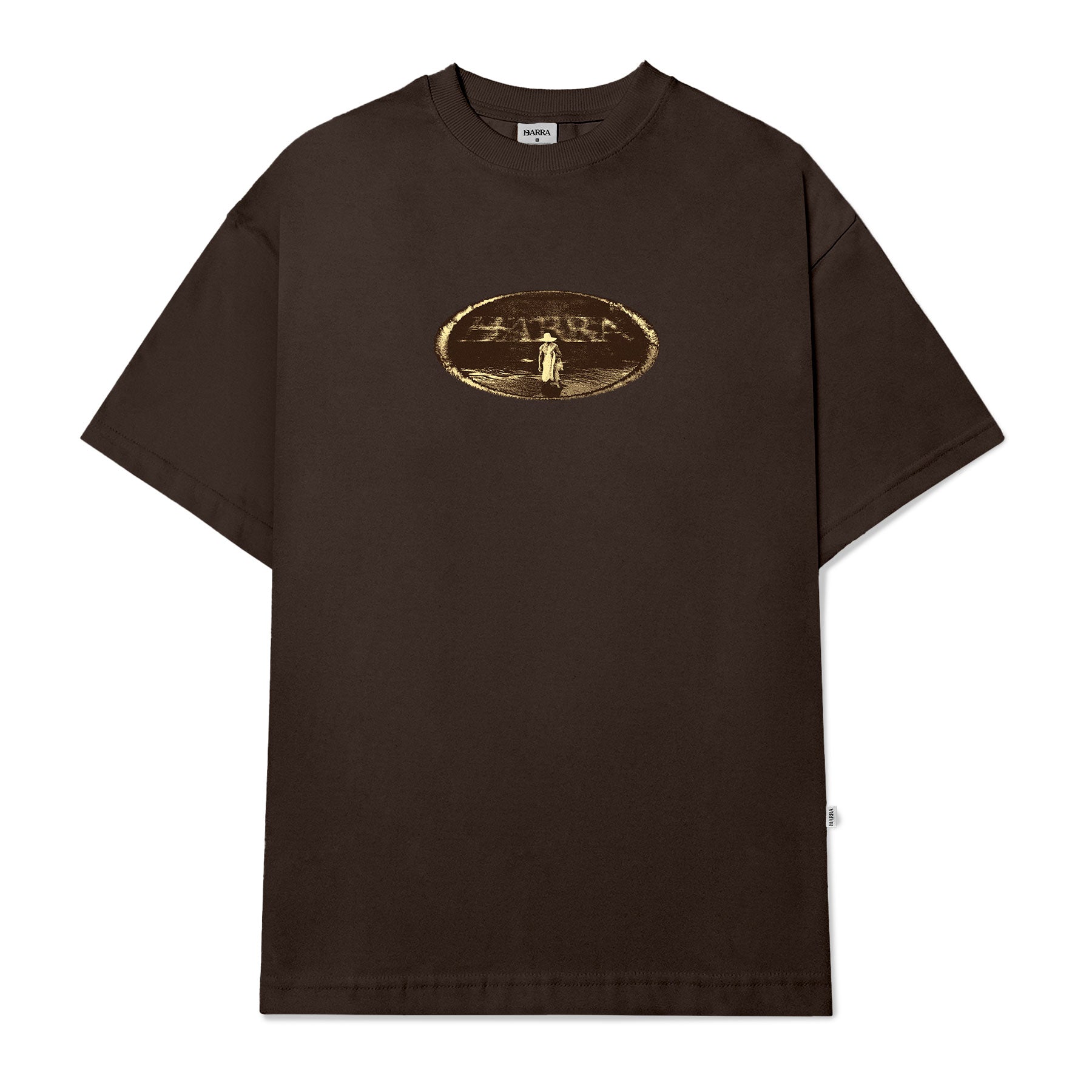Barra Crew - Camiseta Pescador Marrom